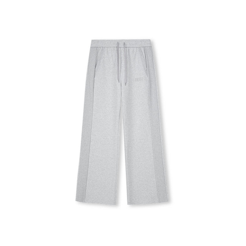 FPA Thread-Spliced Air-Layer Sweatpants for Spring/Autumn Drawstring Loose Straight-Leg Streetwear Sports Casual Long Pants