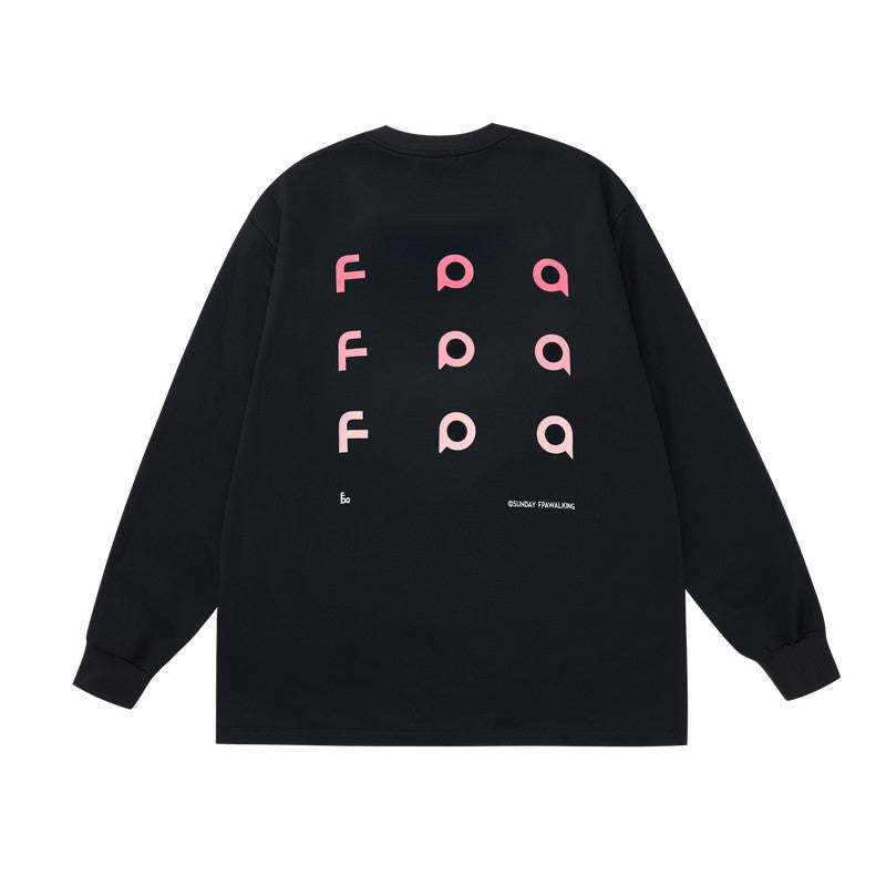 FPA Sorona Lyocell UPF50+ Long Sleeve National Trend Basic Logo Casual Sports T-Shirt