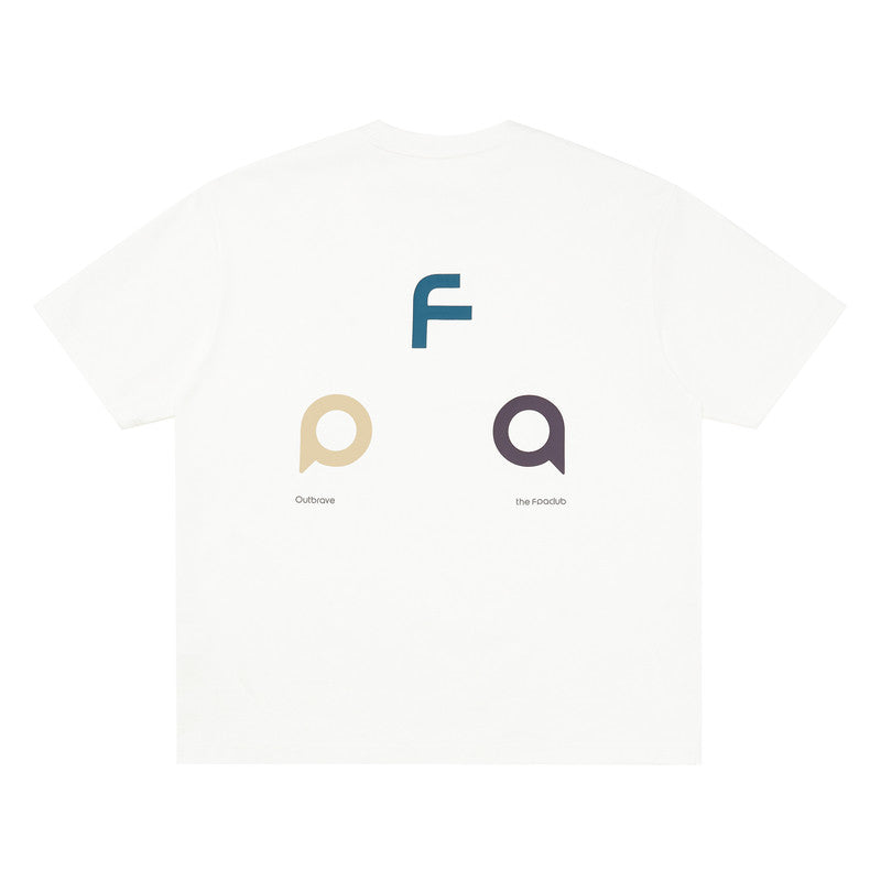 FPA Ice Cream Color Block Quick-Dry Antibacterial Sports Short Sleeve 2026 New Loose Round Neck Heavyweight Couple Half Sleeve Men