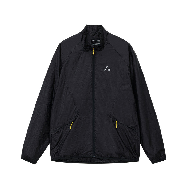 FPA Printed Structure Jacket Casual Stand Collar Lightweight Couple Spring/Autumn National Trend Outdoor Thin Men's Jacket