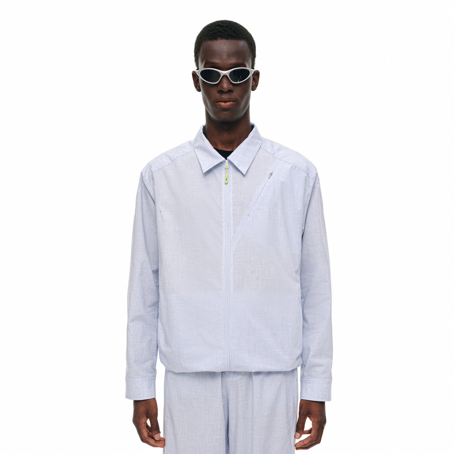 FPA Fine Grid High-Density Casual Pants Set - Spring/Autumn Loose Straight-Leg Unisex Versatile Athletic Pants