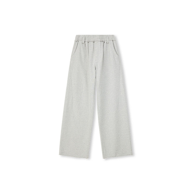 FPA Thin Structured Straight-Leg Knit Pants Summer Athletic Loose Straight Casual Pants Streetwear Trend