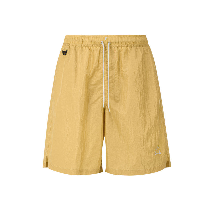 FPA Outdoor Lightweight Contrast Color 3D Embroidery Shorts – National Trend Sport Summer Quick-Dry Loose Fit Fitness 5-Inch Shorts
