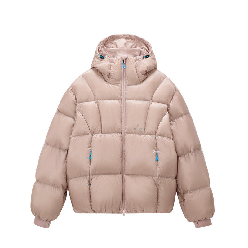 FPA 800FP 95% White Duck Down Aurora Water-Repellent Hooded Down Jacket – Winter Couple's Premium Style