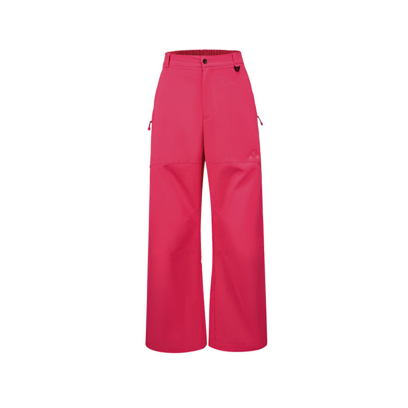 FPA Outdoor Water-Repellent Breathable Textured Straight-Leg Pants for Hiking and Casual Wear