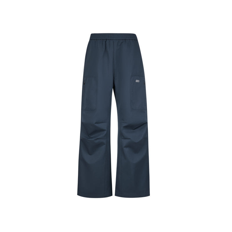 FPA Water-Repellent Zip Pocket Paratrooper Pants – Streetwear Drawstring Loose Fit Unisex Casual Pants