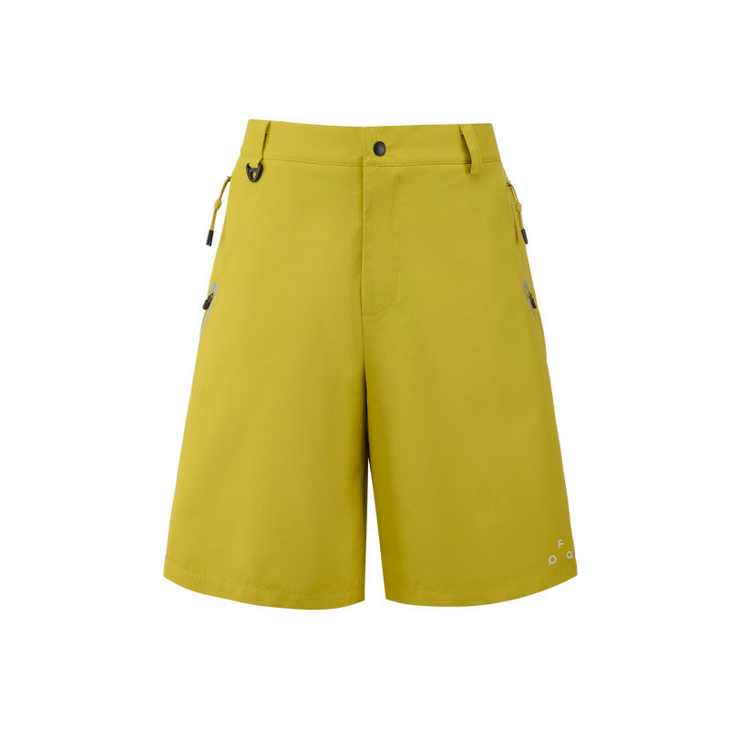 FPA 3M Reflective Zipper Bermuda Shorts – Chinese Streetwear Loose Straight-Leg Summer Athletic Casual Shorts for Men