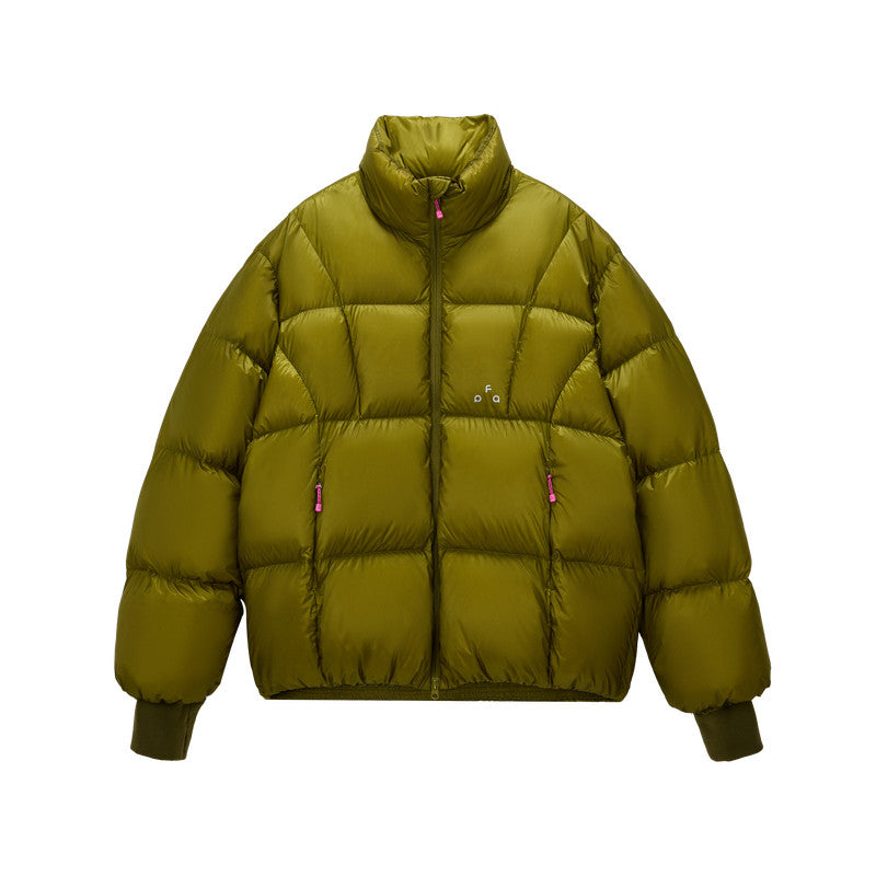 FPA 800FP 95% White Duck Down Aurora Stand Collar Down Jacket - Winter Premium Thickened Down Coat