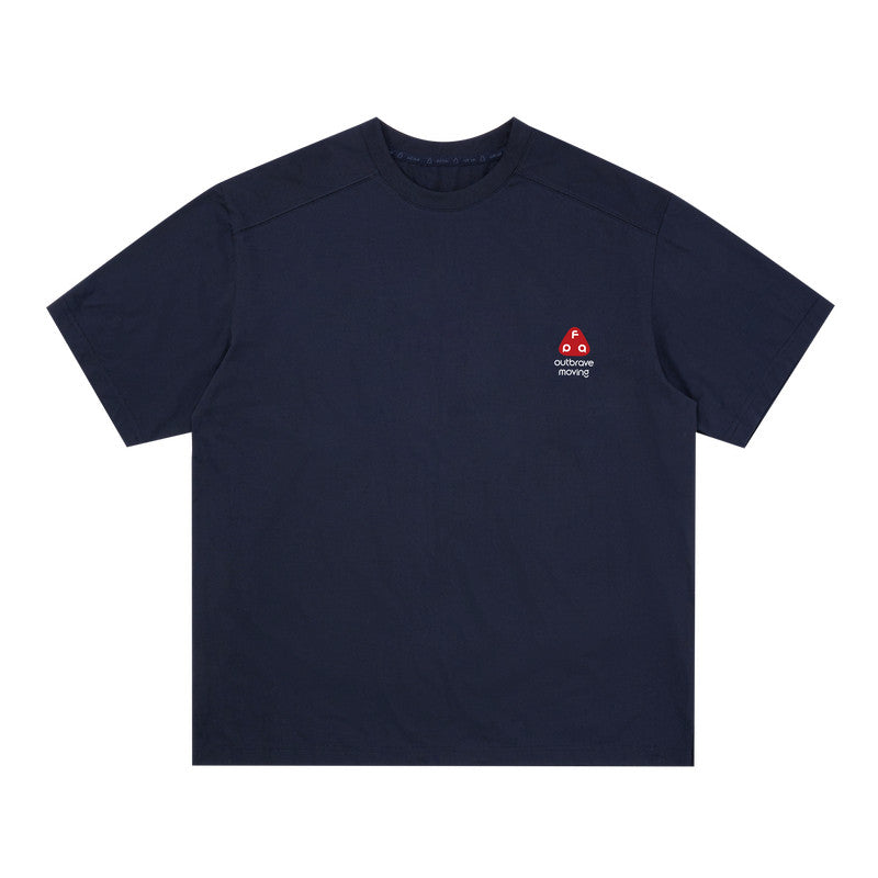 FPA Cooling Ice-Skin Sports Short-Sleeve T-Shirt Basic Logo Loose Round Neck Couple Summer Chinese Streetwear