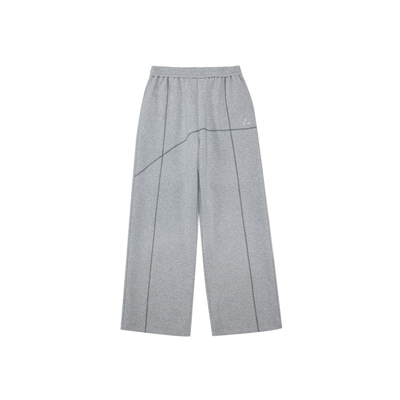FPA Thermostatic Anti-Pilling Air Layer Space Cotton Sweatpants Straight-Leg Loose High-Design Casual Pants for Men