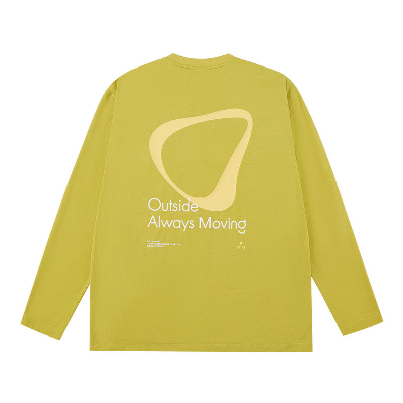 FPA Sorona Antibacterial UPF50+ Long Sleeve Sun Protection T-Shirt for Spring/Autumn, Athletic Outdoor Crew Neck Quick-Dry Couple Tee