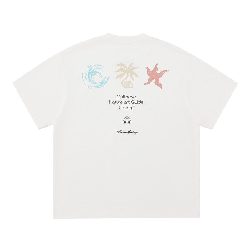 FPA Summer Paradise Elements Casual COOLMAX Short Sleeve T-Shirt – Summer Outdoor Cool-Touch Breathable Couple's Sports Tee