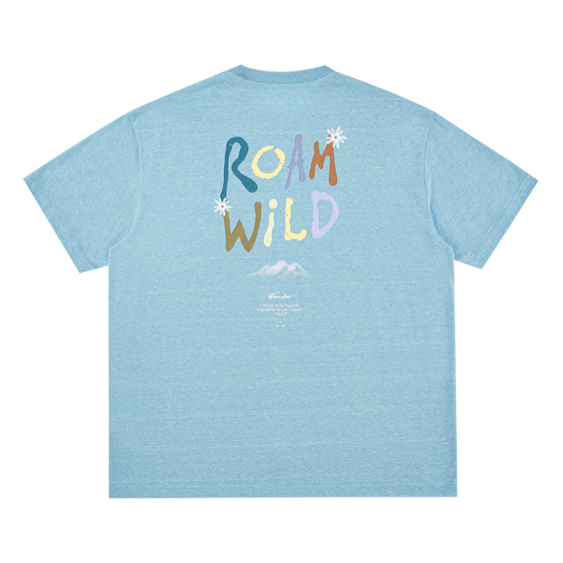 FPA Mountain Wander Summer Short Sleeve T-Shirt – Cool-Touch Crew Neck Casual Outdoor Tee for Men and Women