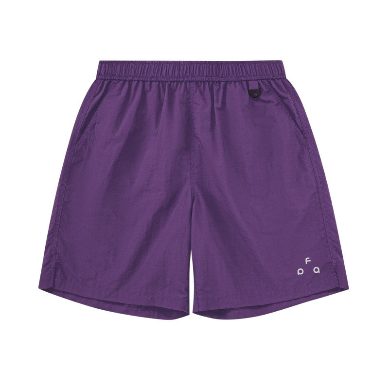 FPA Outdoor Reflective Logo Lightweight Quick-Dry 5-Inch Shorts - Chinese Streetwear Trendy Loose Athletic Casual Shorts