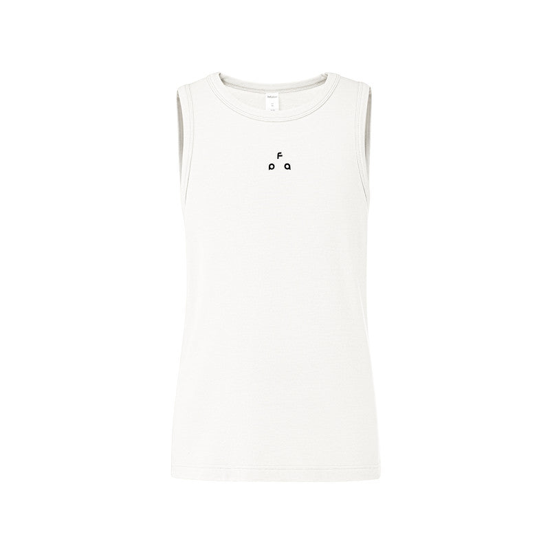 FPA Moisture-Wicking Triangle Logo Sleeveless Vest - Chinese Streetwear Trend Summer Sports Cooling Basketball Fitness Tank Top