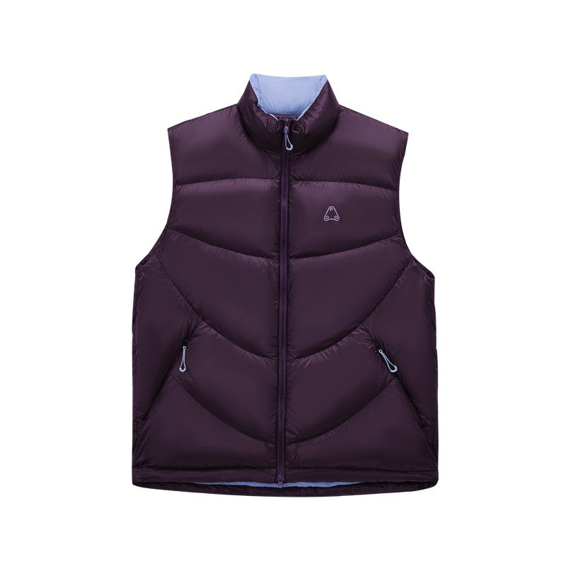 FPA Color-Block Down Vest 2026 New Winter Thickened Stand Collar Warm Couple Style Sleeveless Vest