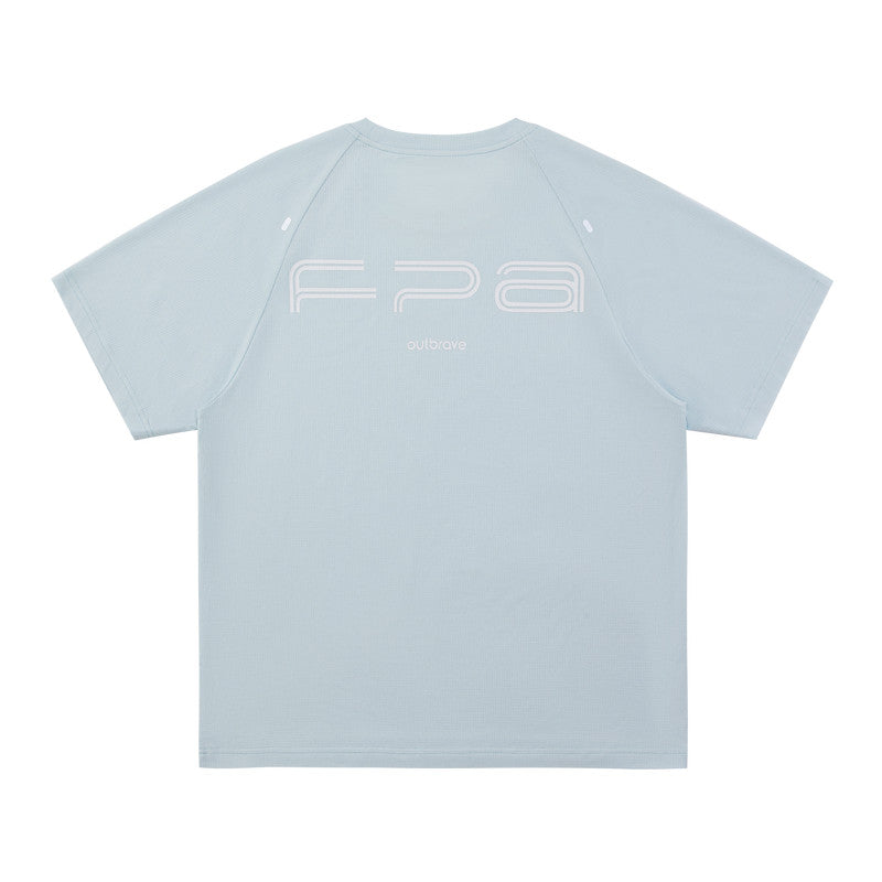 FPA Brand Logo Quick-Dry Raglan Sports COOLMAX Short Sleeve 2026 New Summer Cooling Breathable T-Shirt for Men