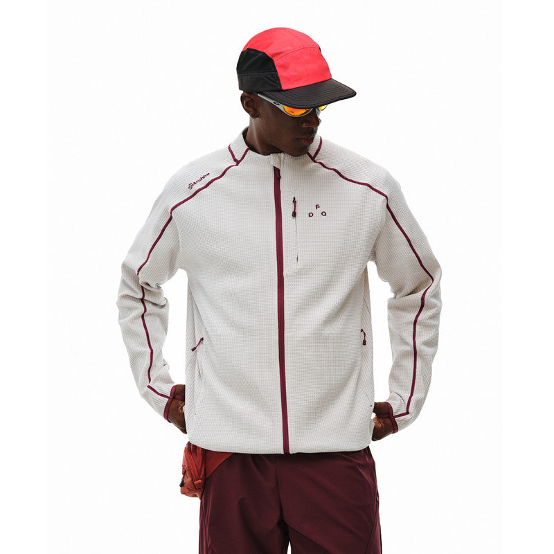 FPA Color-Block Contrast Stitch Jacket for Spring and Autumn, American Retro Zip-Up Long-Sleeve Unisex