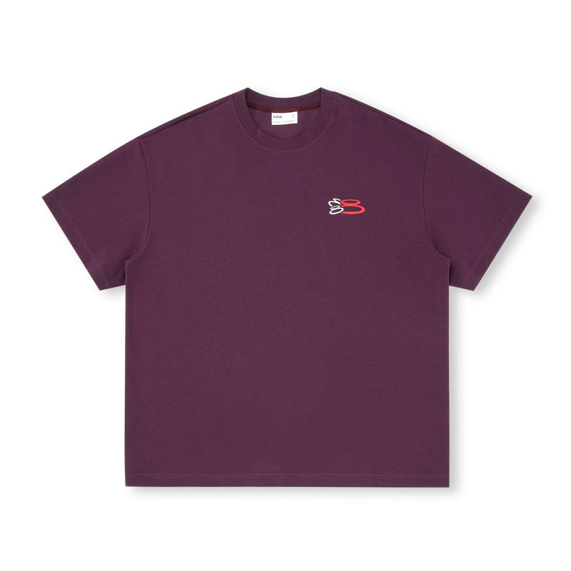 FPA Sports Printed Short-Sleeve T-Shirt - Summer Loose Round Neck Heavyweight Couple's Style Half-Sleeve Tee