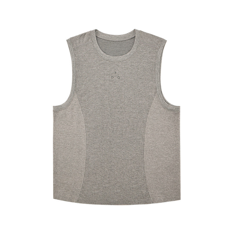 FPA Seamless Knit Mesh Paneled Athletic Vest 2026 Summer New Fit Outdoor Fitness Sleeveless T-Shirt