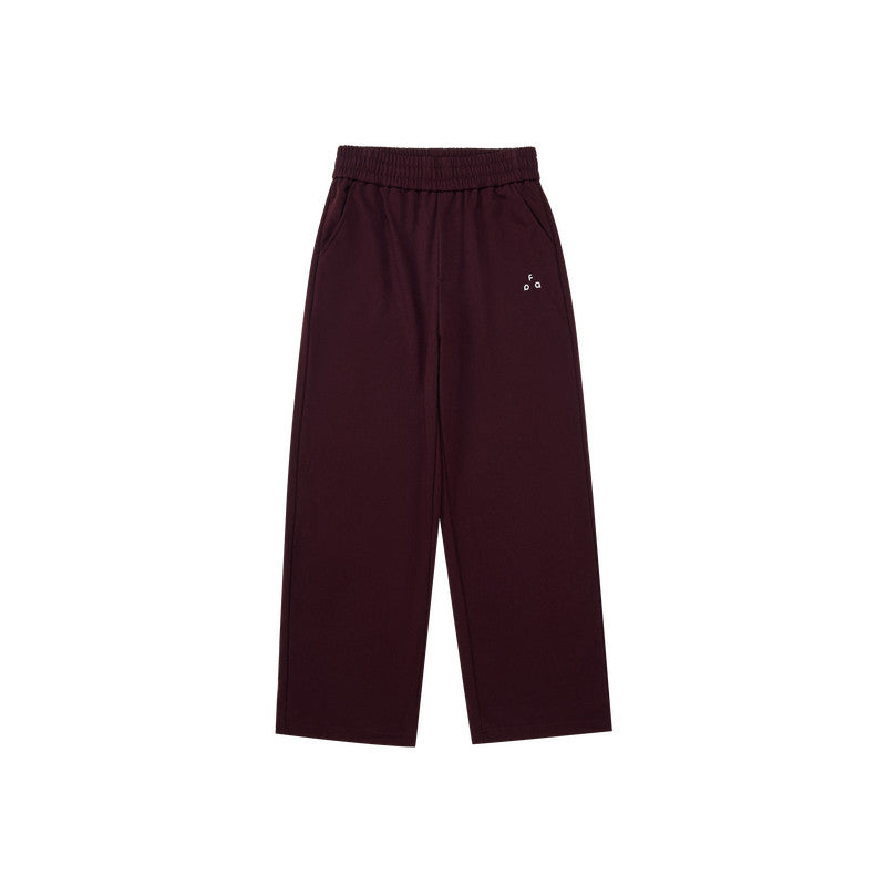 FPA Heavy Terry Warm Fleece Sweatpants – Casual Relaxed Unisex Straight-Leg Long Pants for Spring and Autumn