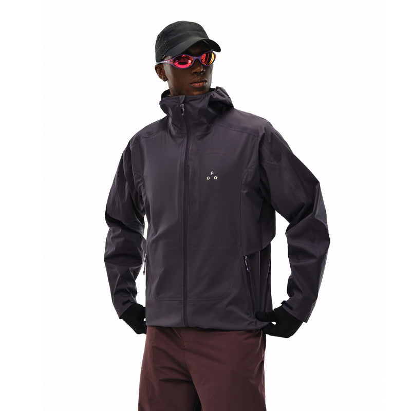 FPA Structure Water-Resistant Multi-Pocket Hiking Jacket with Underarm Ventilation, Outdoor Sports Coat