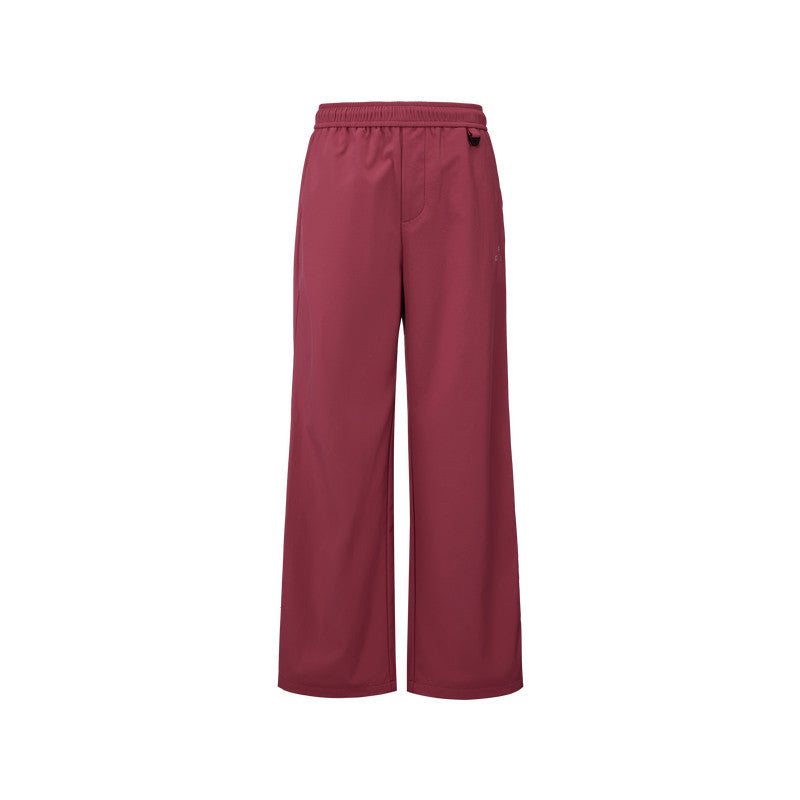 FPA Outdoor Reflective Logo Lightweight Straight-Leg Matte Long Pants for All Seasons, Unisex Casual Pants