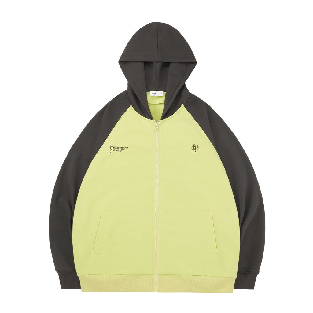 FPA Brand Logo Embroidered Zip Hoodie 2023 New Spring/Autumn National Trend Loose Casual Couple Jacket