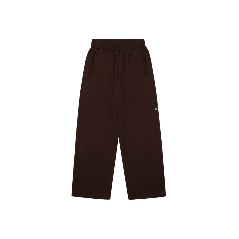 FPA Outdoor Thermoregulating Warm 5A Antibacterial Anti-Static Textured Knit Sweatpants – Loose Straight-Leg Trousers for Spring/Autumn