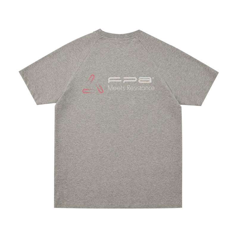 FPA COOLMAX Athletic Short Sleeve T-Shirt for Men - Summer Quick-Dry Cool Touch Breathable Crew Neck Outdoor Fitness Tee