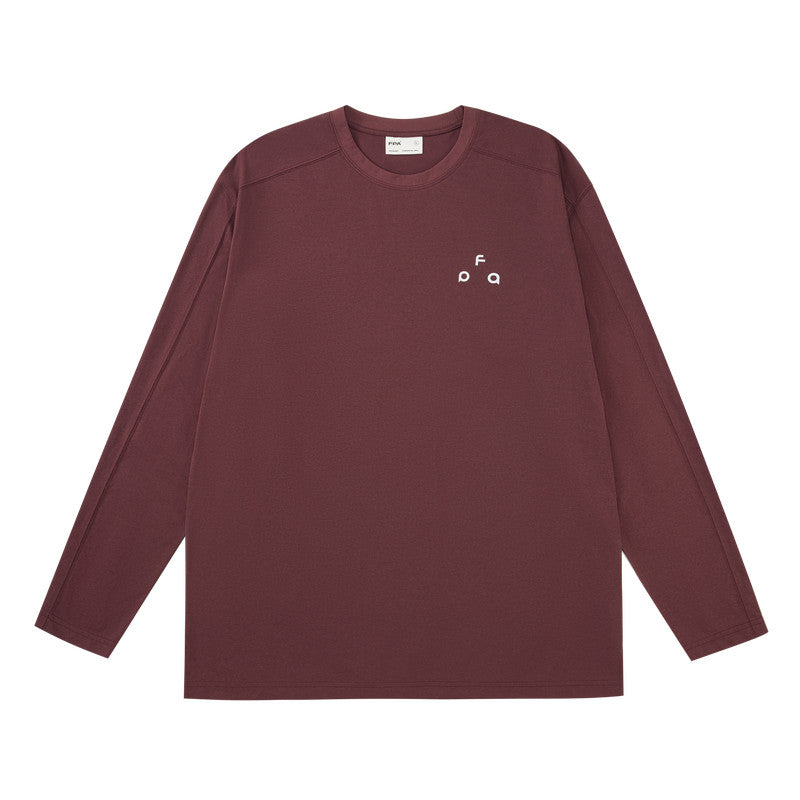 FPA Sorona Antibacterial Comfortable Long Sleeve Outdoor Quick-Dry Crew Neck Basic Casual Couple's Autumn T-Shirt