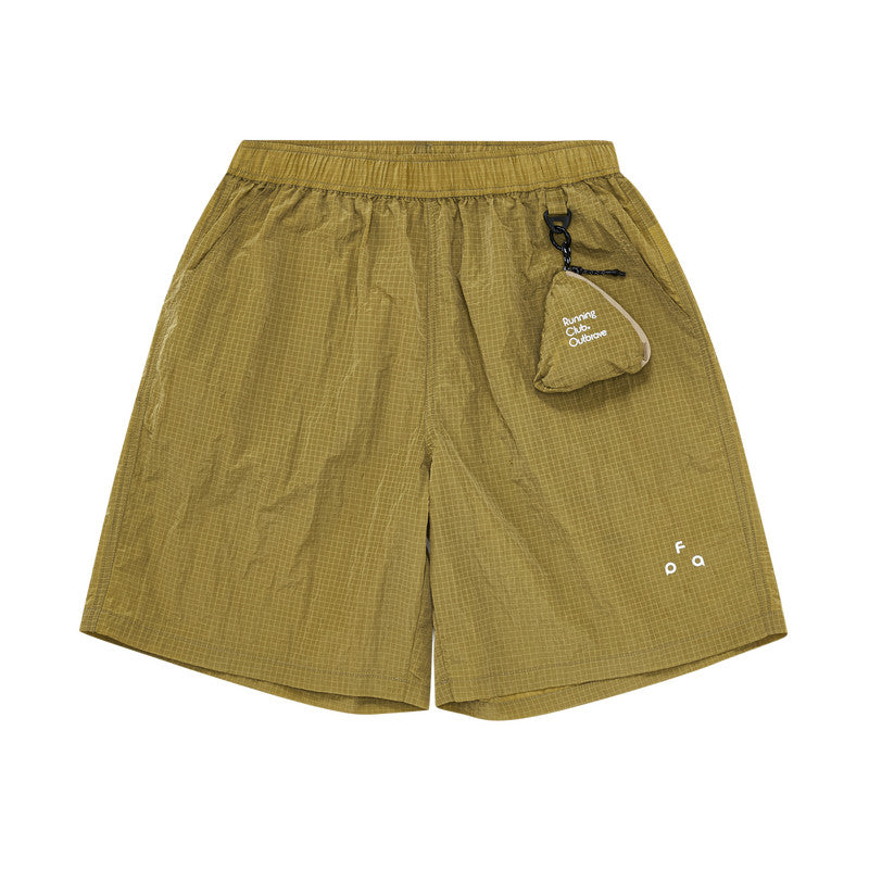 FPA Outdoor Detachable Storage Convertible Bag Hidden Pocket Textured Five-Point Shorts Men's Lightweight Casual Shorts