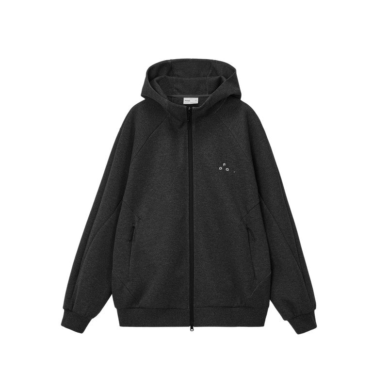 FPA Air Cotton Yarn Lyocell Hoodie – Chinese Streetwear Spring Loose-Fit Unisex Casual Basic Hooded Sweatshirt for Men