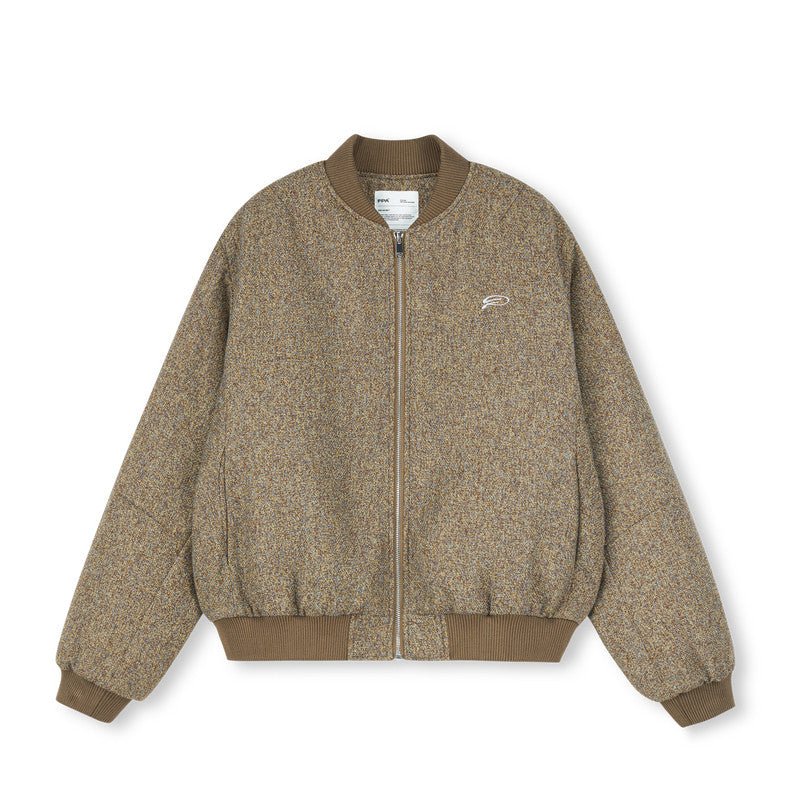 FPA Jacquard Knit Jacket 2026 New Fall/Winter American Retro Loose Baseball Collar Coat for Men