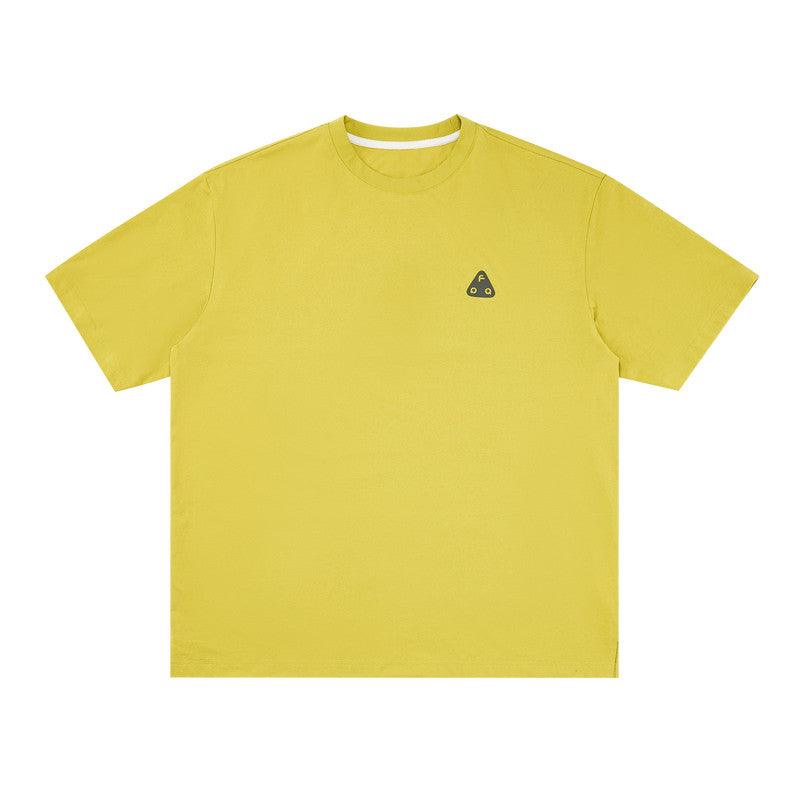 FPA Moisture-Wicking Antibacterial Cool-Touch Printed Outdoor Sports Casual T-Shirt, Chinese Trendy Round Neck Couple Short Sleeve