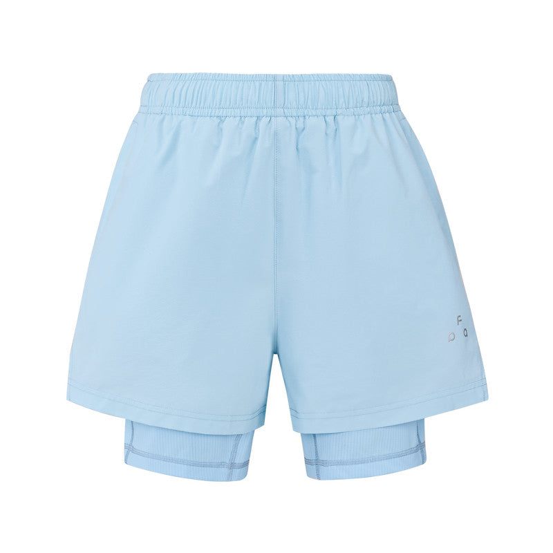 FPA Outdoor Waterproof Two-Layer Running Training Shorts Summer Casual Couple 3/4 Length