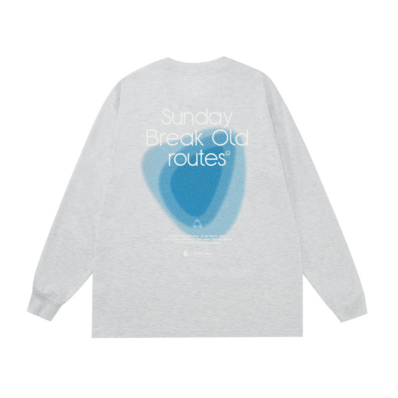 FPA Sorona Lyocell UPF50+ Sun Protection Long-Sleeve T-Shirt for Outdoor Sports, Cooling Crew Neck, Loose Fit, Unisex