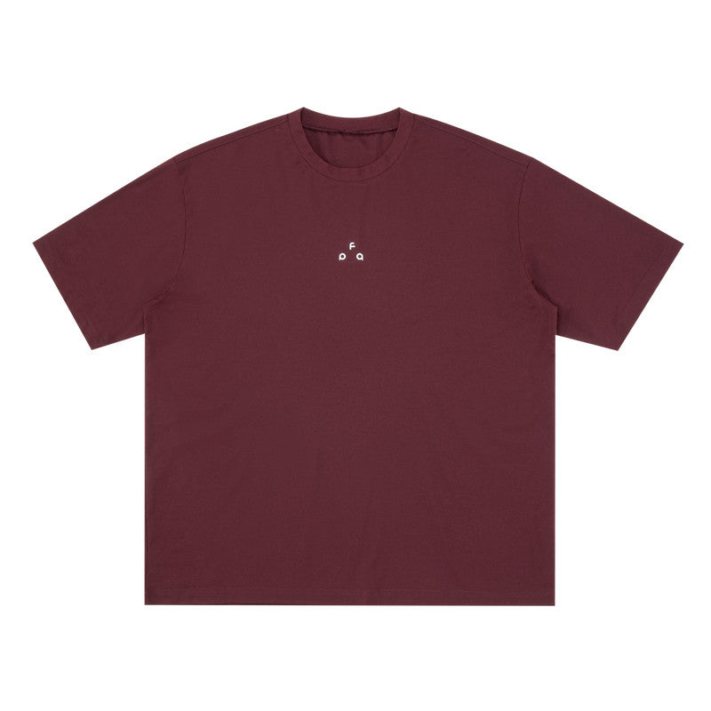 FPA Breathable Quick-Dry Cooling UPF50+ Short Sleeve T-Shirt for Couples, Loose Round Neck Sports Tee