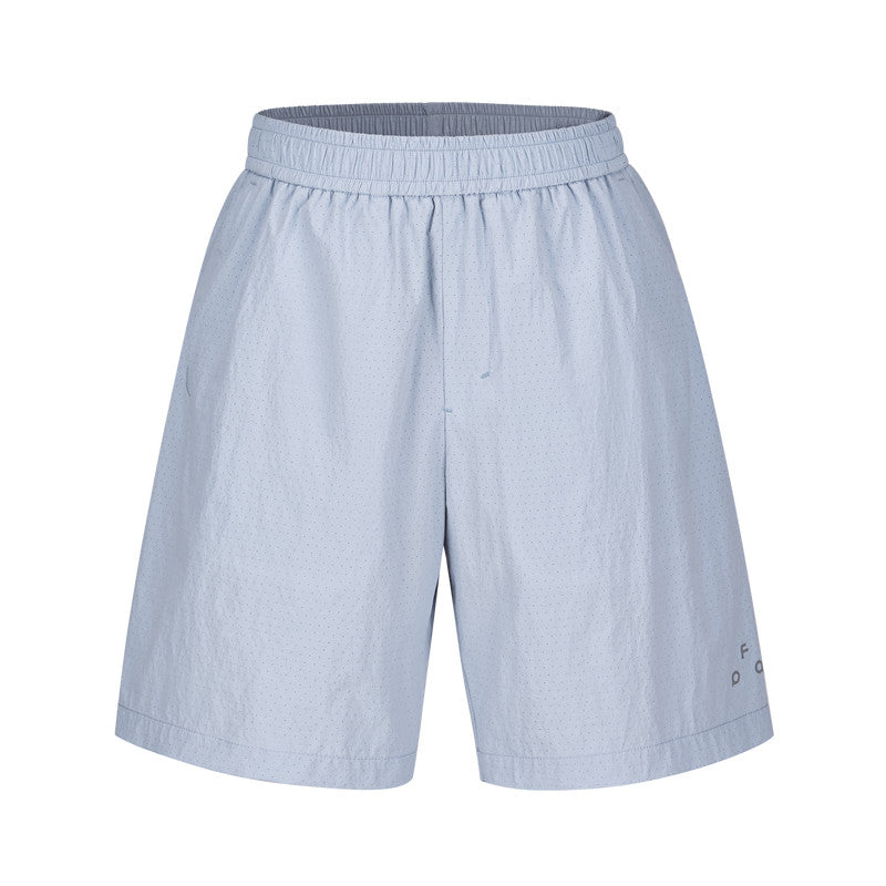 FPA Outdoor Wind Tunnel Breathable Ice-Feel Lightweight Soft Stretch Sports 5-Inch Shorts, Summer Quick-Dry Basic Shorts for Men