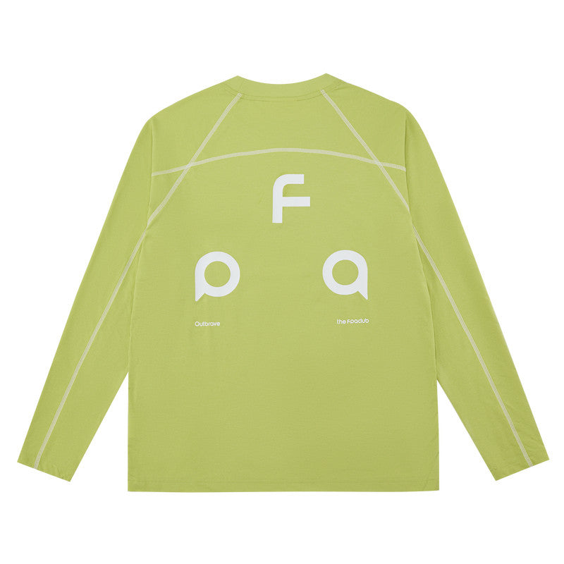 FPA Cool-Touch Quick-Dry 7A Antibacterial Sun Protection Running Long-Sleeve Shirt, Spring Outdoor Crew Neck Premium Couple T-Shirt