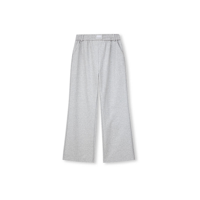 FPA Embroidered Waistband Wide-Leg Flared Sweatpants – Chinese Streetwear Brand, Loose Straight-Leg Drawstring Athletic Casual Pants
