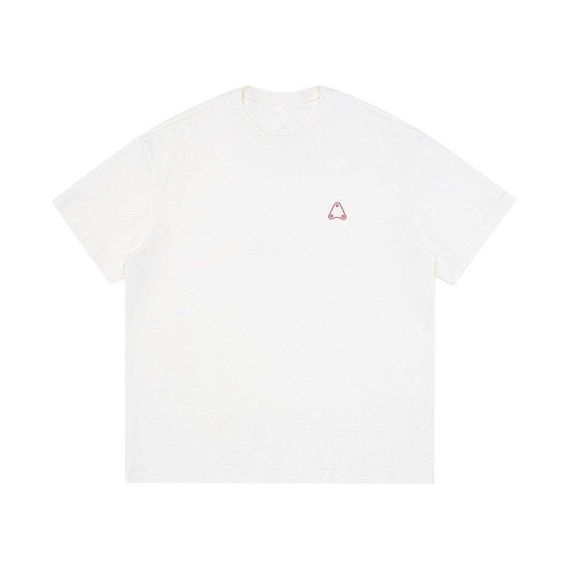 FPA Quick-Dry Cool-Touch Antibacterial Sports T-Shirt | Chinese Streetwear Basic Minimalist Heavyweight Summer Couple Short-Sleeve Tee