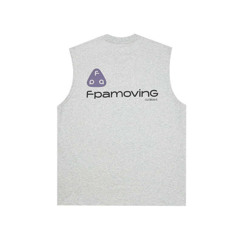 FPA Quick-Dry 7A Antibacterial Sleeveless Vest - Chinese Streetwear Trendy Sports Basketball Fitness Crew Neck Summer Tank Top