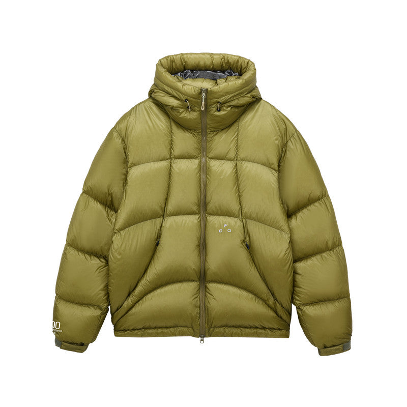 FPA 800 Fill Power 95% White Duck Down Hooded Down Jacket – Winter Warm Outdoor Coat