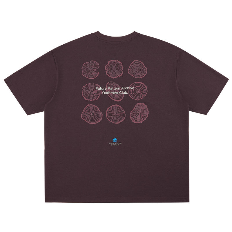 FPA Moisture-Wicking Quick-Dry Antibacterial Cool-Touch Digital Print Short Sleeve Summer Crew Neck Couple Outdoor Sports T-Shirt
