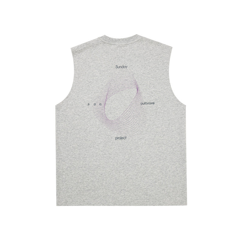 FPA Quick-Dry 7A Antibacterial Sports Vest – Summer Loose Round Neck Outdoor Cooling Sleeveless T-Shirt for Men