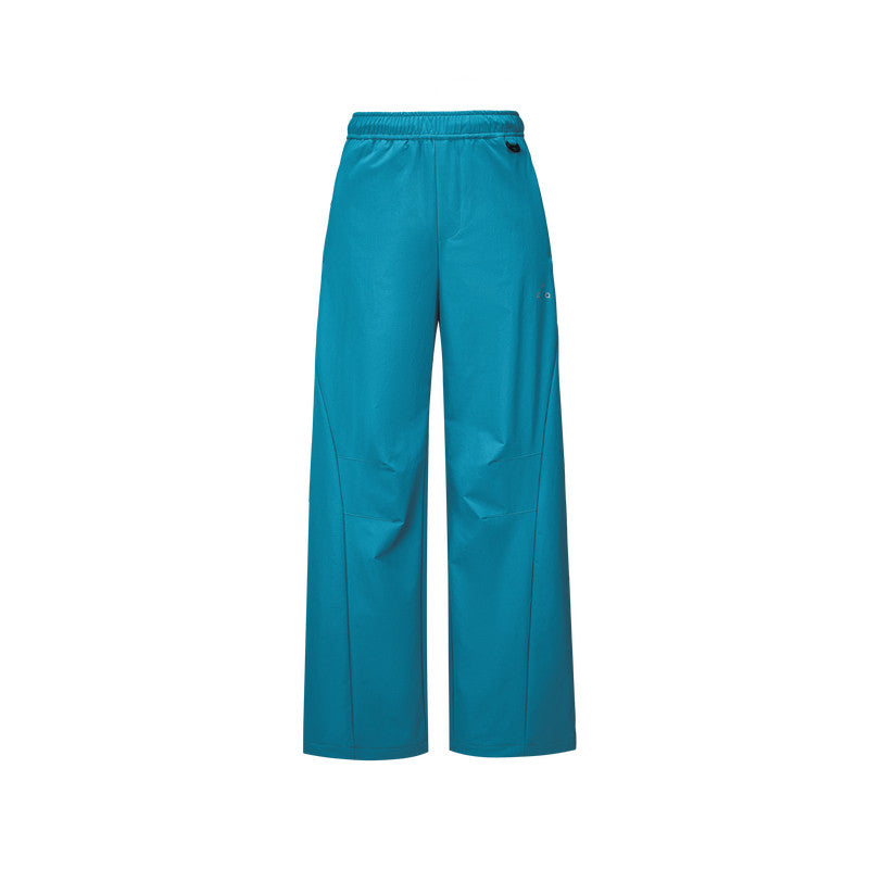 FPA Outdoor Water-Repellent Abrasion-Resistant Softshell Four-Way Stretch Hiking Trousers, National Trend Loose Straight-Leg Casual Pants for Men
