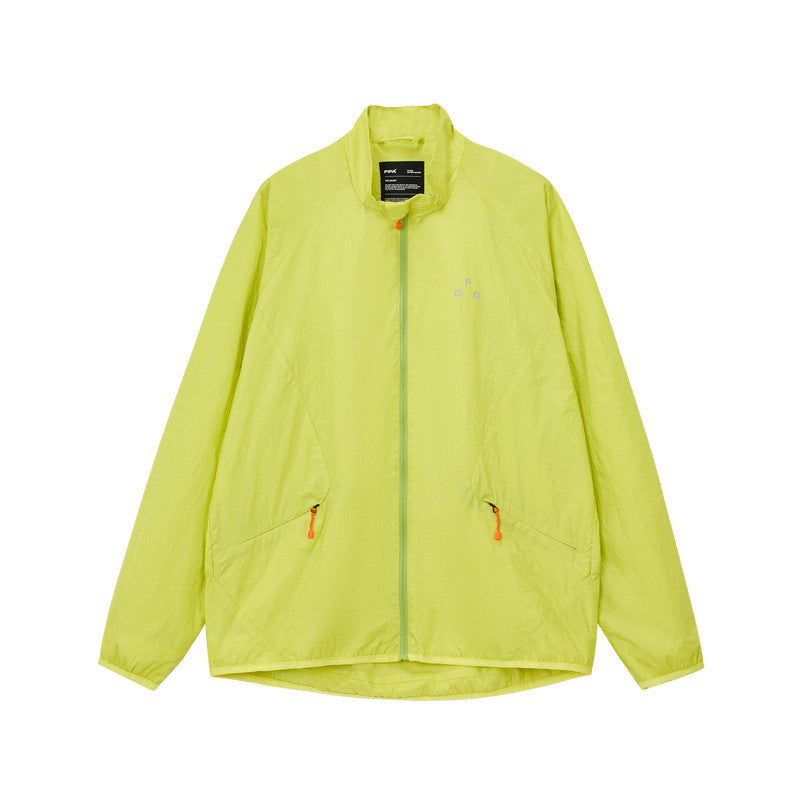 FPA Printed Structure Jacket Casual Stand Collar Lightweight Couple Spring/Autumn National Trend Outdoor Thin Men's Jacket