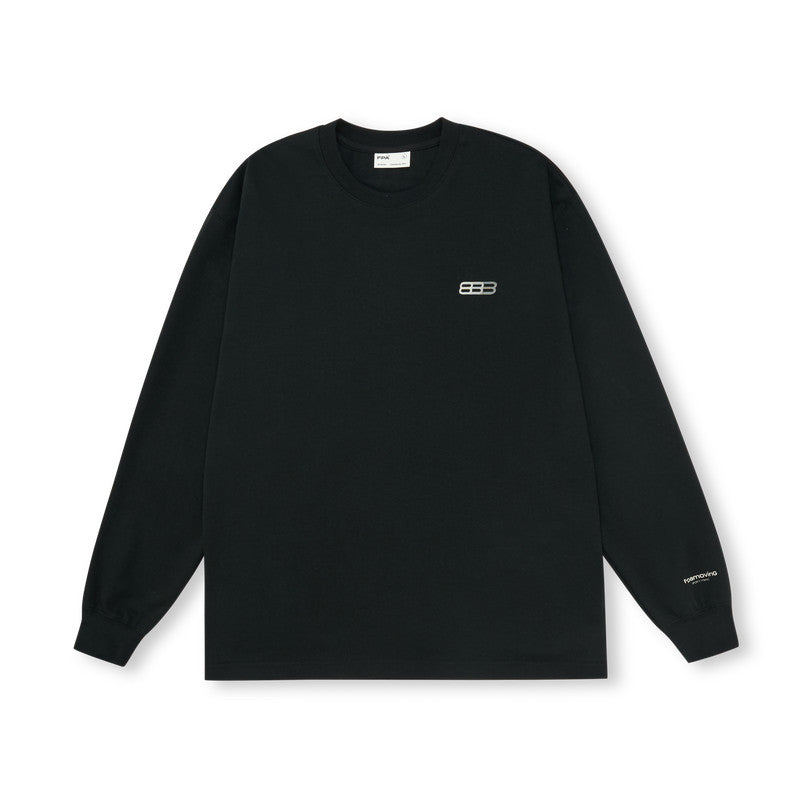 FPA Phantom 8 Long Sleeve T-Shirt - Chinese Streetwear, Loose Fit, Unisex, Round Neck, Spring/Autumn