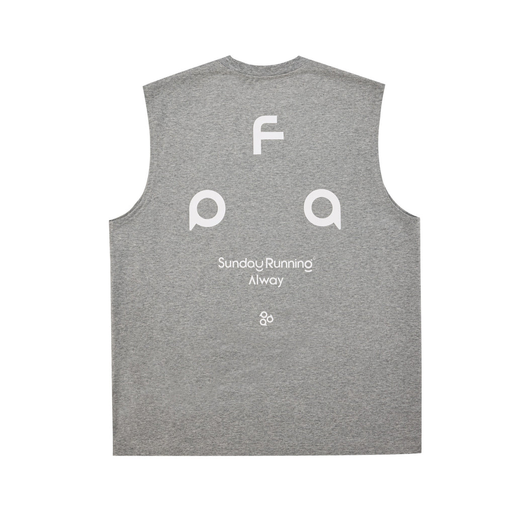 FPA Triangle Logo COOLMAX Athletic Tank Top - Summer Quick-Dry Cooling Outdoor Fitness Running Sleeveless Vest